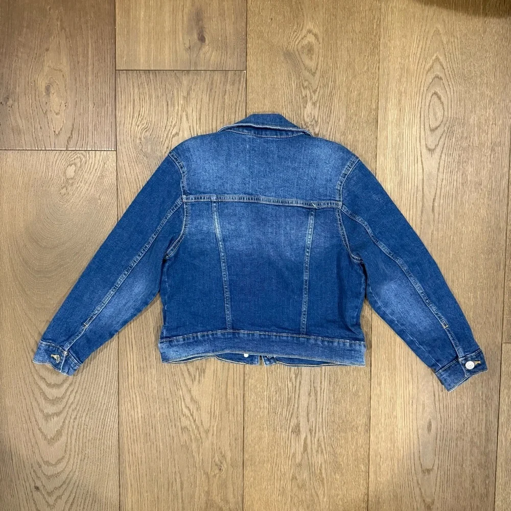 Old Navy Classic Kids Denim Jacket in Medium Blue